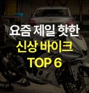 새로운 바이크 사고싶어? 요즘 제일 핫한 신상모델 TOP6