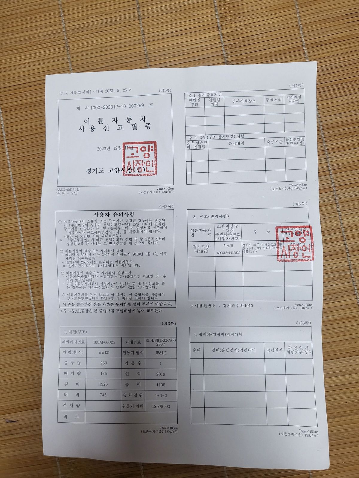 혼다 PCX 125 main