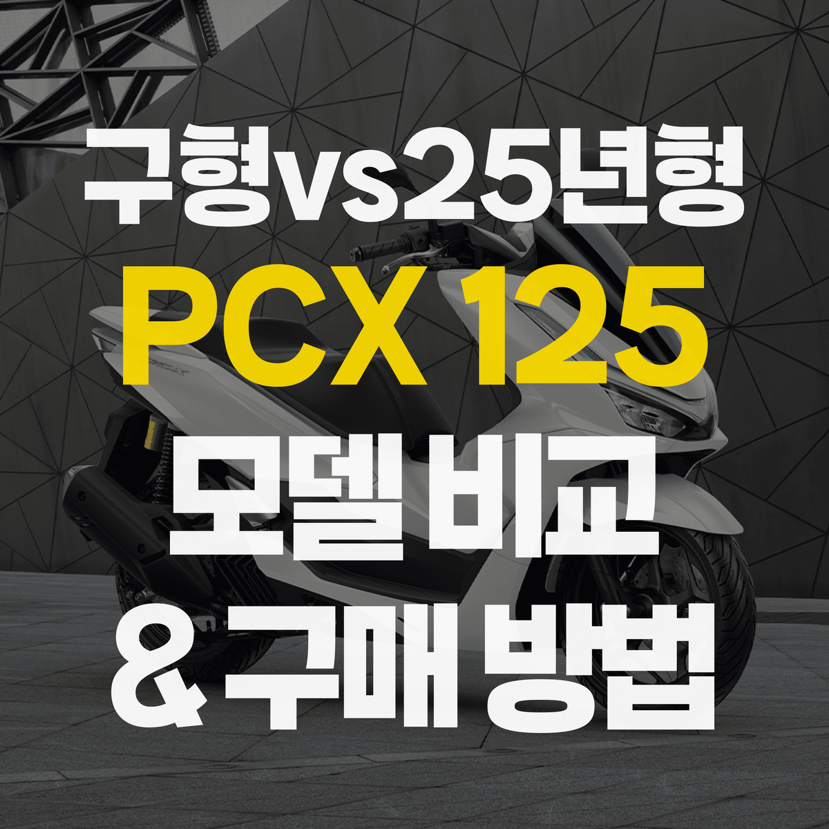 2025 PCX 125 모델 분석 | 25년형 vs 구형과 비교, 혼다, 배달 오토바이, 배달 바이크, 중고, 신차, 구매, 할부, 가격