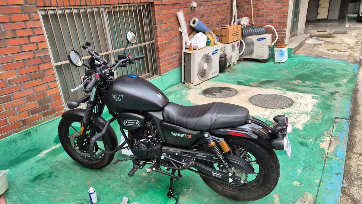한솜모터스 베네트 125 R more