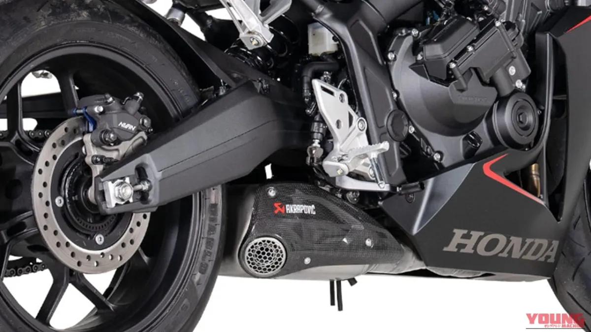 혼다 CBR650R·CB650R용 아크라포비치 풀 시스템 공개, E-Clutch 완벽 대응 이미지