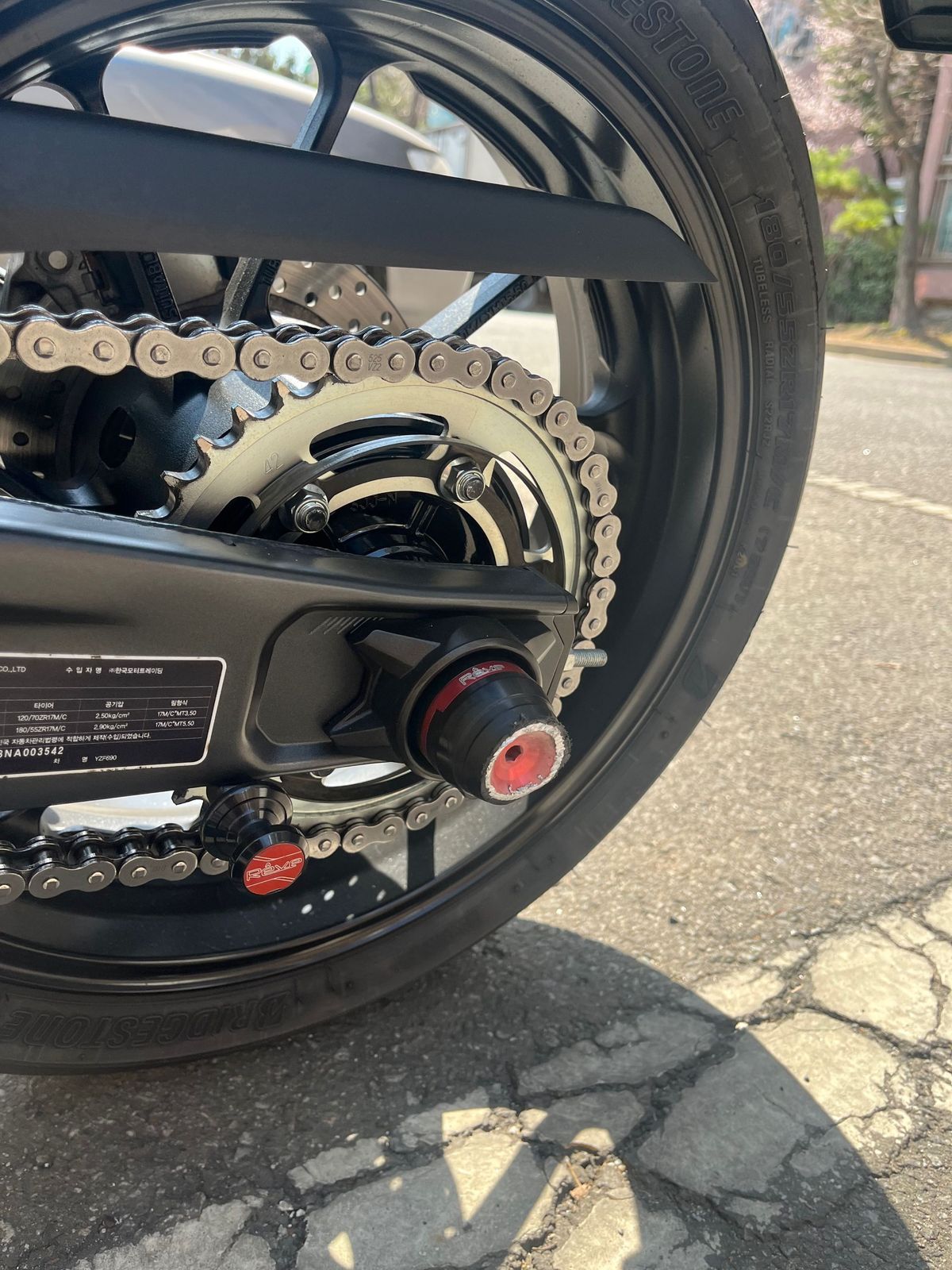 야마하 YZF R7 14