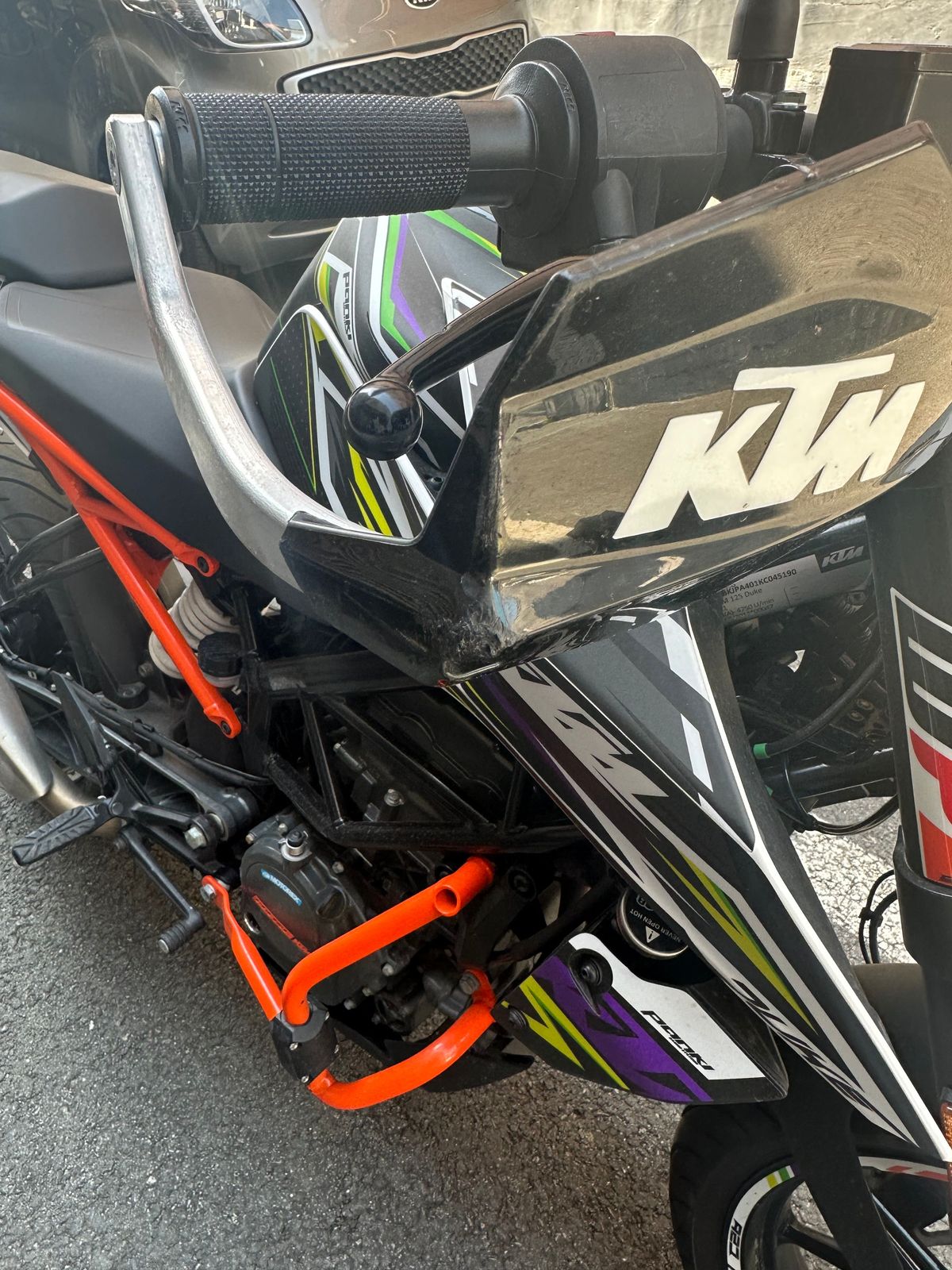 KTM 125 듀크 8